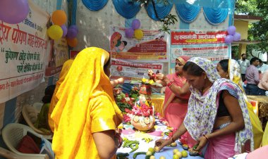 चंदवक जौनपुर/किसान कल्याण मेले का हुआँ आयोजन...