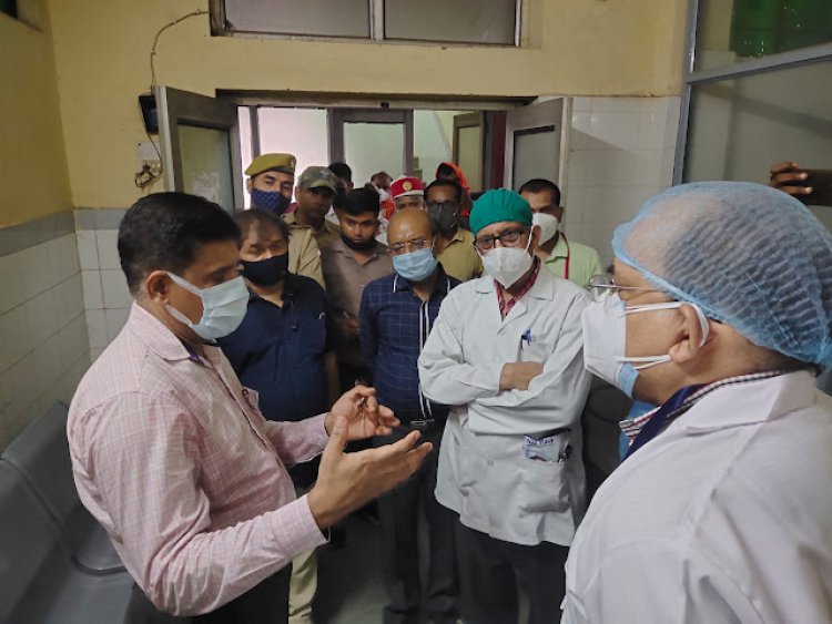 बड़ी लापरवाही सामने आई, वगैर जांच रिपोर्ट आये एक मरीज को कर दिया  डेंगू वार्ड में भर्ती