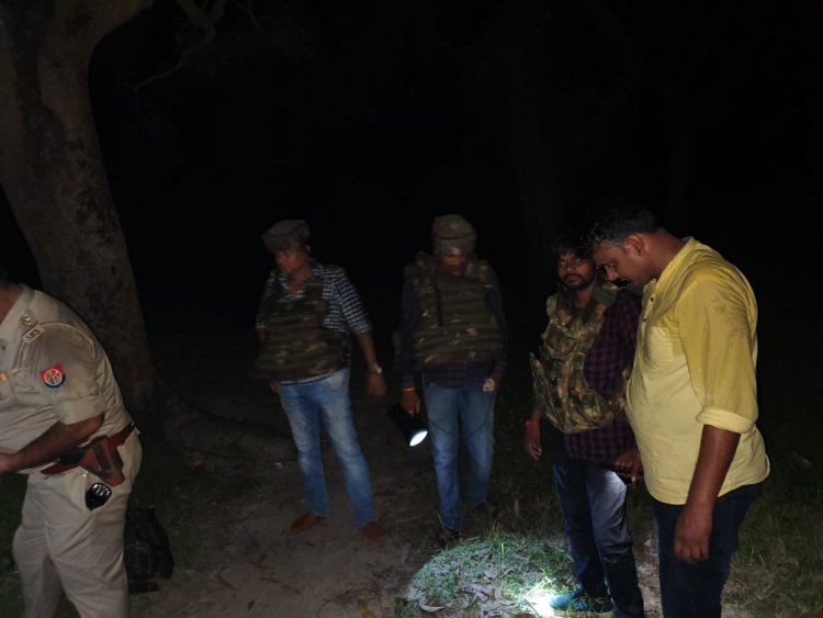 जौनपुर/पुलिस ने एक लाख के इनामी को एनकाउंटर में किया ढेर।