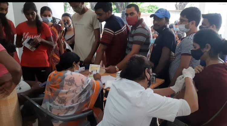 जौनपुर/नरेन्द्र मोदी की जन्मदिन पर जिले में मेला वैक्सिनेशन कैम्प का आयोजन