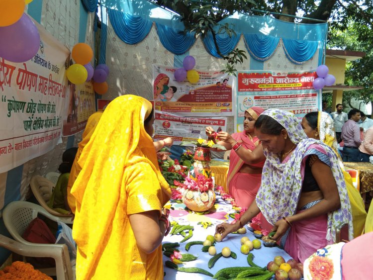 चंदवक जौनपुर/किसान कल्याण मेले का हुआँ आयोजन...
