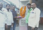 चंदवक थाना क्षेत्र गांधी पार्क में युवा शक्ति मंच के तत्वाधान में जय जवान जय किसान का लगाया गया नारा