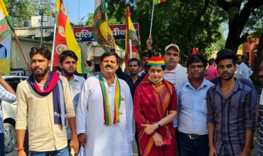 जौनपुर/राष्ट्रीय अध्यक्ष शिवपाल यादव  की गिरफ्तारी