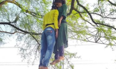 जौनपुर/ ग्राम डमरुआ में 19 व 17 वर्ष, प्रेम मे पागल लटके फासी के फंदे से, गांव में सनसनी