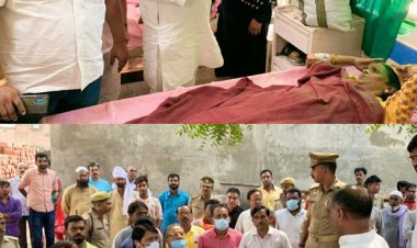 जौनपुर/ मरने वाले परिवार से मिले राज्यमंत्री,दिए सहयोग राशि व कराए उपचार की व्यवस्था