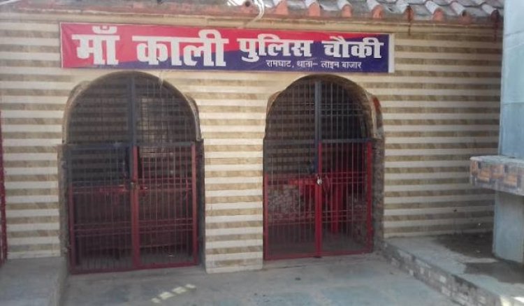 जौनपुर/अब यूपी पुलिस भी नहीं सुरक्षित, चौकी के बाहर लगे सीसीटीवी कैमरे को चोरों ने किया   छूमंतर