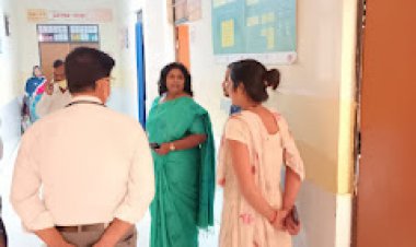 जौनपुर/चोरसन्द, C.M.O के निरीक्षण के दौरान डाक्टर और स्वास्थ्य कर्मचारियों की लापरवाही आई सामने