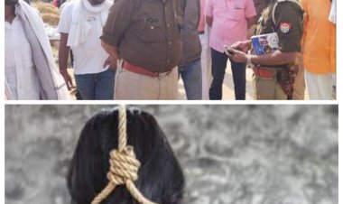 Jaunpur/ फंदे से लटका मिला विवाहिता का शव,हत्या का आशंका पुलिस छानबीन में जुटी