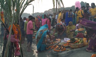 जौनपुर/चंदवक,  वेदी पूजा डाला छठ महापर्व आज....