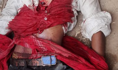 चंदौली/ तेज रप्तार बाइक से जा रहा युवक के सीने में घुसा बास, दर्दनाक मौत