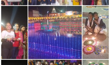 जौनपुर चौकियां धाम में मनाया गाया देव दीपावली, सांस्कृतिक कार्यक्रम ने मचायी धूम