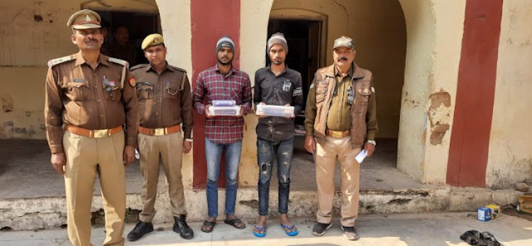 जौनपुर / बक्शा पुलिस ने दो बदमाशों को किया गिरप्तार, लूट का समान बरामद
