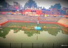 जौनपुर/ एक नजर  चौकियां धाम के सरोवर पर...