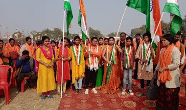 गुरुवार को जिले भर में विभिन्न रूपों में आयोजन किया गया अमृत महोत्सव...