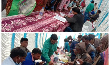 जौनपुर,रामपुर/ गन्धौना में पशु आरोग्य मेला शिविर का आयोजन,लोगो को किया जागरूक