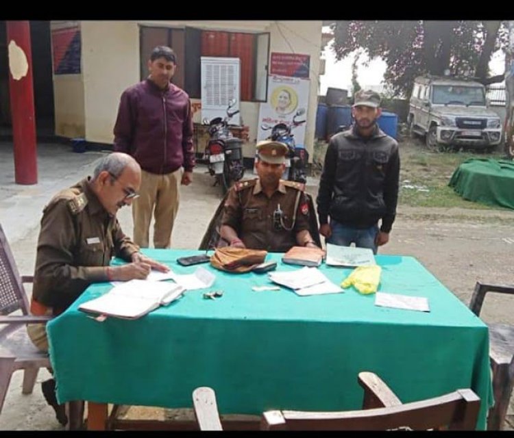 जौनपुर,बरसठी/ नाबालिग लड़की को भगाकर शादी करने के आरोप में पुलिस ने किया गिरफ्तार