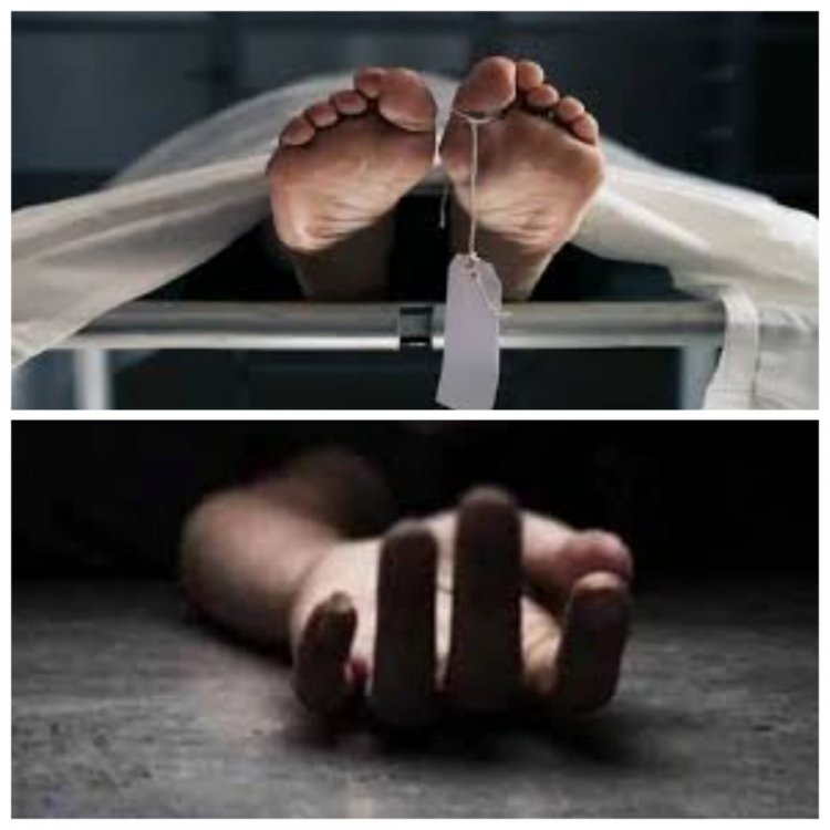 बाप और बेटे की मौत से  गांव में फैली सनसनी