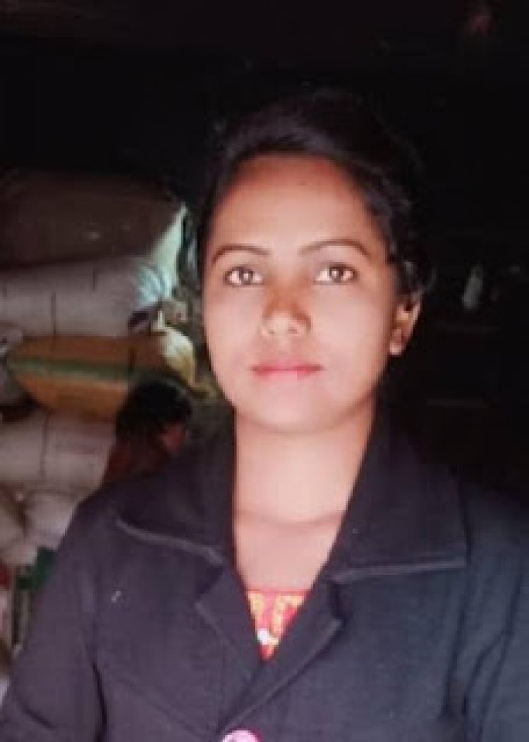 ट्रक की चपेट में आने से युवती (आराधना पाल) की दर्दनाक मौत