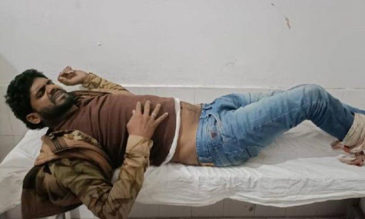 मुठभेड़ में एक बदमाश को लगी गोली,चार गिरफ्तार