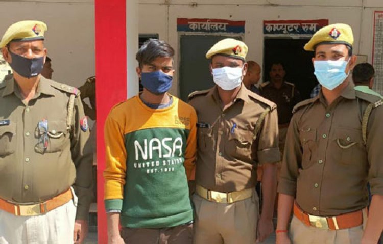 युवती का अपहरण करने वाले को पुलिस ने किया गिरफ्तार