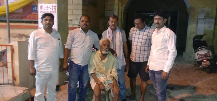 बहुचर्चित  समाज सेवी राजेश कुमार  ने फिर की सच्ची मानव  सेवा