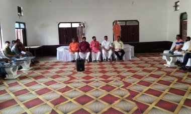 भाजपा कार्यालय पर हुई तैयारी बैठक,जिलाध्यक्ष पुष्पराज सिंह