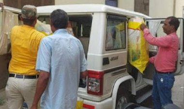 प्राइवेट हॉस्पिटल में मिली भारी मात्रा में सरकारी दवाइया