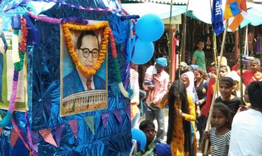 डॉक्टर भीमराव अंबेडकर जी की 131.जयंती मनाई गई......