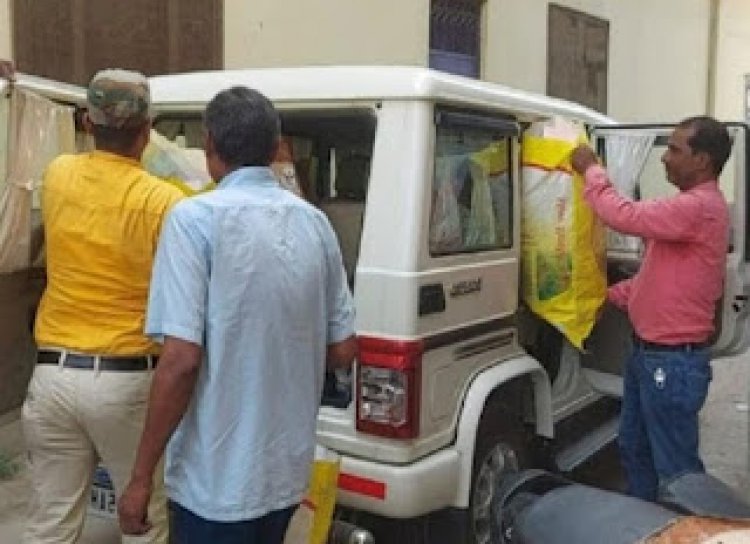 प्राइवेट हॉस्पिटल में मिली भारी मात्रा में सरकारी दवाइया