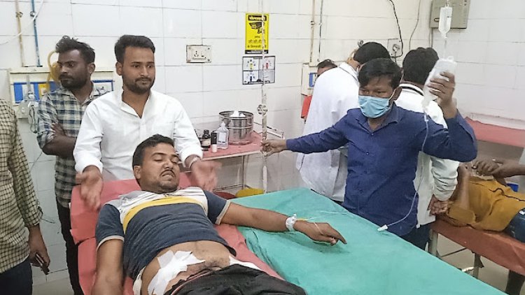 नशे में पागल नशेड़ियों ने चलाई गोली, 3 घायल