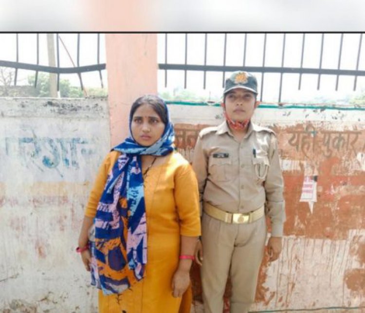 महिलाओ को गलत काम करने पर करती थी मजबूर,महिला गिरप्तार