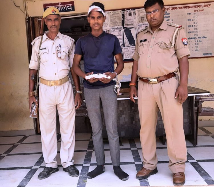 अवैध कट्टा व 315 बोर कारतुस के साथ युवक चढ़ा पुलिस के हत्थे