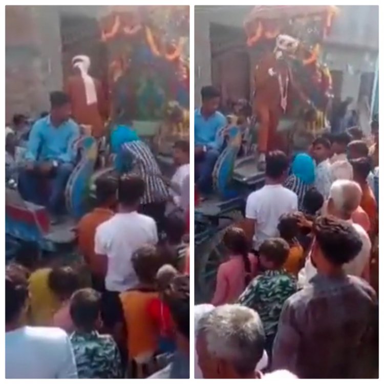 प्रेमिका ने दूल्हे को बग्गी से उतार कर जमकर पीटा,फिर छिड़ा महा युद्ध