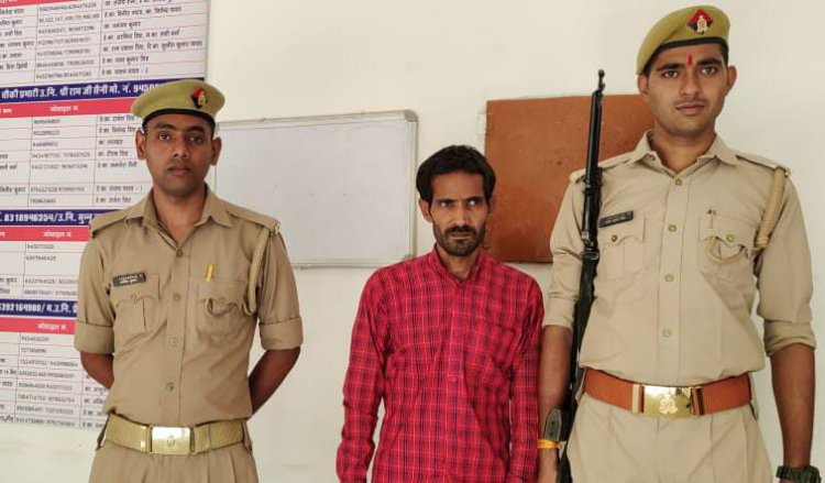 दो मासूम बच्चों के हत्या करने वाले को जफराबाद पुलिस ने किया गिरफ्तार