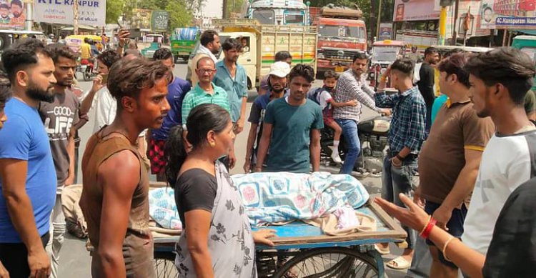 पुलिस ने युवक को पीट पीट कर मार डाला, परिजनों ने लगाया आरोप किया हंगामा