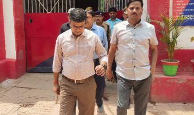 जिलाधिकारी व पुलिस अधीक्षक ने किया जिला जेल का किया निरीक्षण