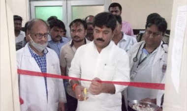 जिला चिकित्सालय में 250 केवीए जनरेटर व पत्रकार कक्ष का एमएलसी ने किया शुभारम्भ*