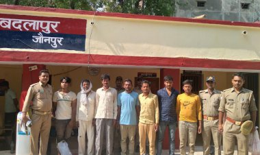 रात में वध के लिए ले जा रहे 17 गोवंश को पुलिस टीम ने किया बरामद