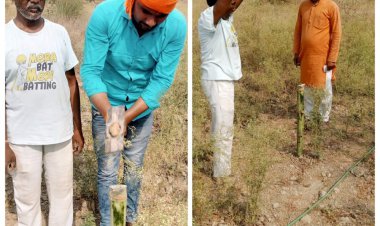 20 साल से चल रहे दो भाइयो के बीच जमीनी विवाद आज हुआ ख़त्म