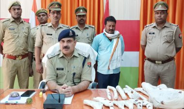 अवैध रूप से असलहा बनाने वाली फैक्ट्री का भण्डाफोड़, एक आरोपी गिरफ्तार