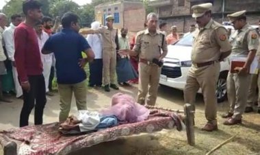 धारदार हथियार से युवक को उतारा मौत के घाट