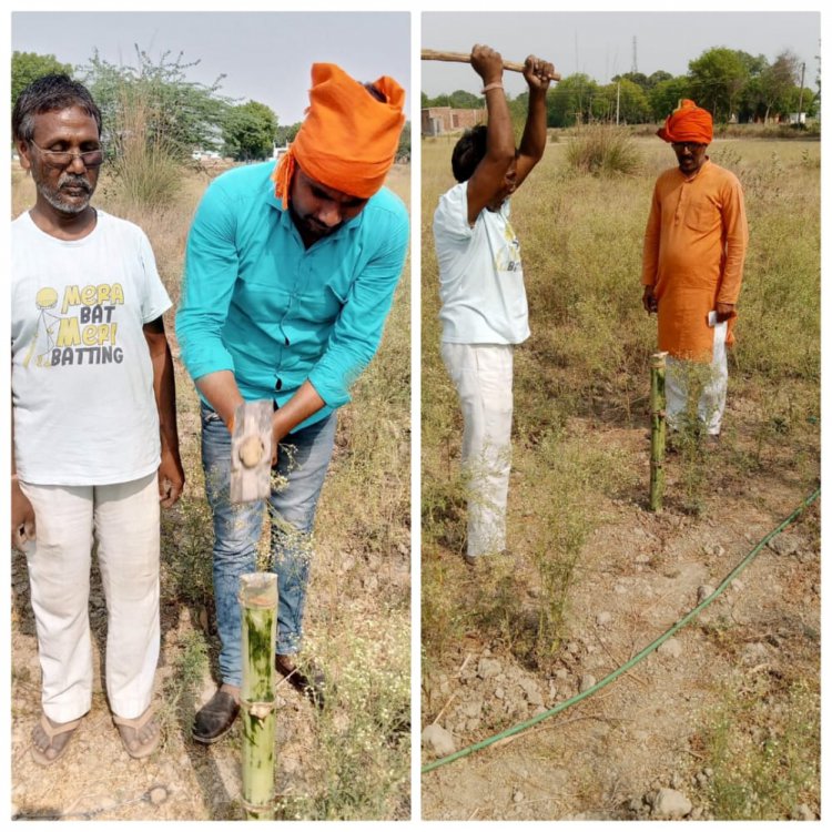 20 साल से चल रहे दो भाइयो के बीच जमीनी विवाद आज हुआ ख़त्म