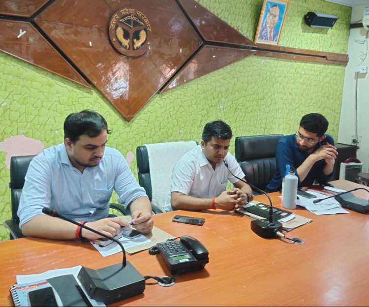 पीडब्लूडी के अधिकारी जनपद में रिंगरोड बनाने की योजना जल्द प्रस्तुत करें,DM जौनपुर