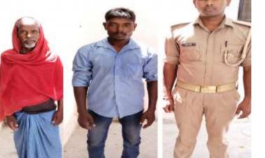 फरार चल रहे दो अभियुक्तो को पुलिस ने किया गिरफ्तार........