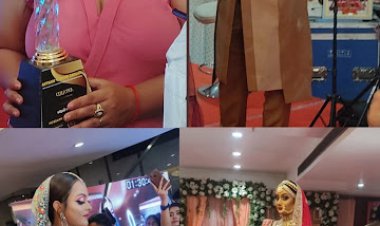 जिले की बेटी ने जीती इंटरनेशनल मेकअप आर्टिस्ट अवार्ड