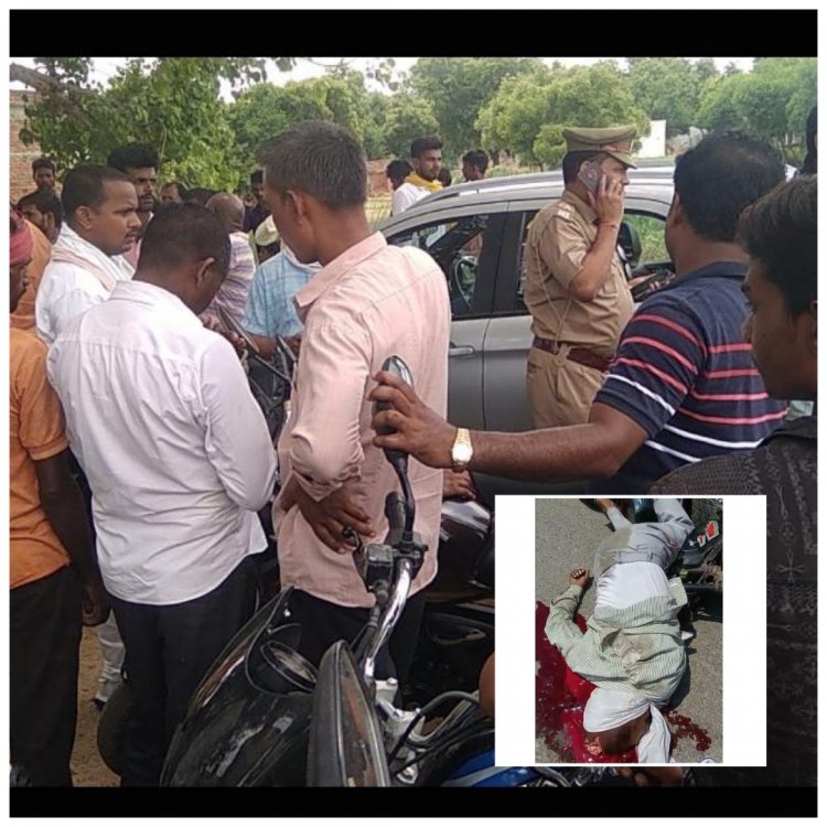 अज्ञात वाहन ने बाइक सवार को मारी टक्कर, मौके पर मौत