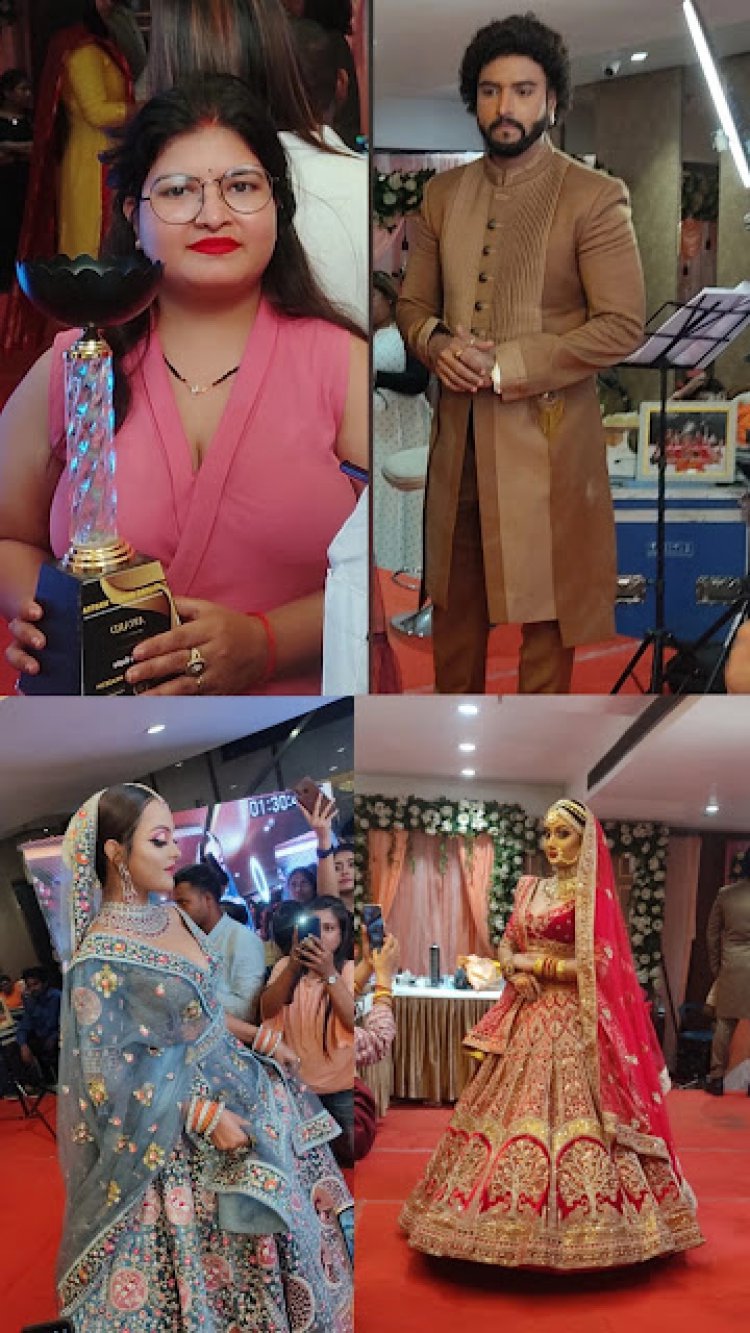 जिले की बेटी ने जीती इंटरनेशनल मेकअप आर्टिस्ट अवार्ड