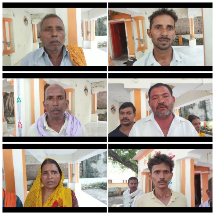 महिला को बंदी बनाकर और पांच घरों में असलहे के बल चोरों ने किया हाथ साफ