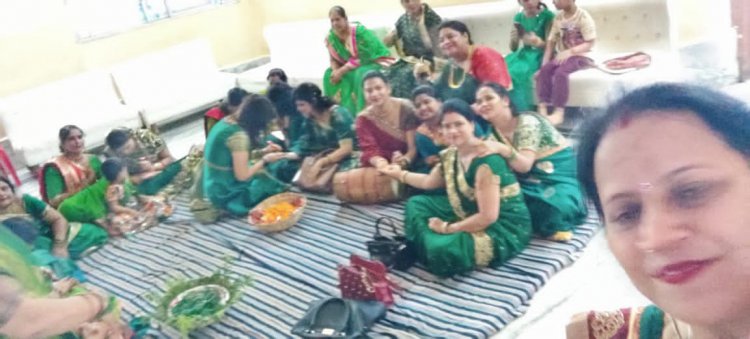 महिलाओ ने दिया पर्यावरण संरक्षण का संदेश