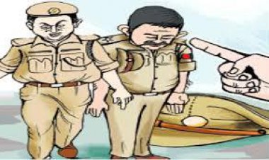 भ्रट व घूसखोर दो सिपाही गोवंश तस्करों की मदद करने वाले निलम्बित